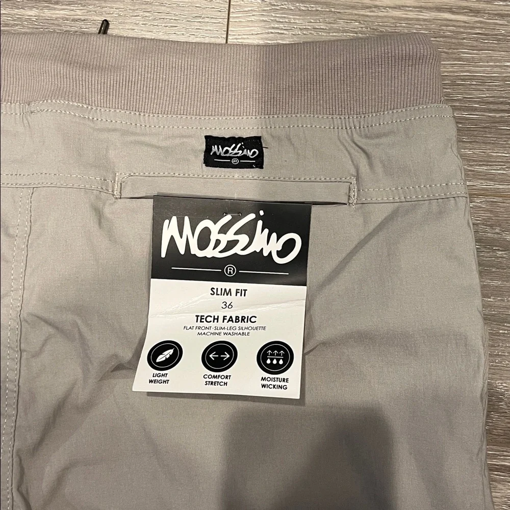 Mossino Men's Light Gray Joggers